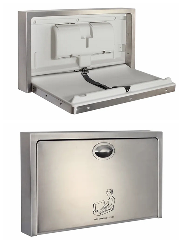 stainless steel baby changing station.jpg